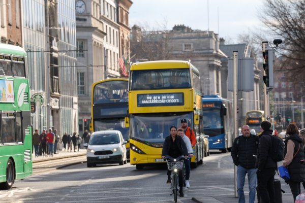 Bus driving in City Centre