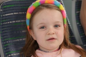 Child on bus