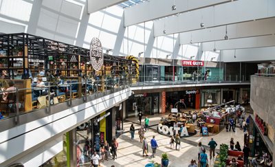 Image of outside Swords Pavilions Shopping Centre