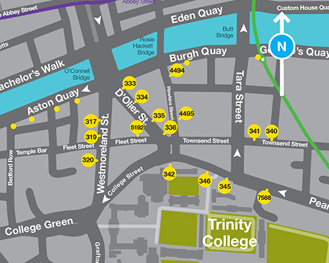 Trinity College Map