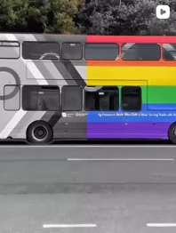 Image of Bus driving at night with test that reads 'Top 5 Horror Movies. 