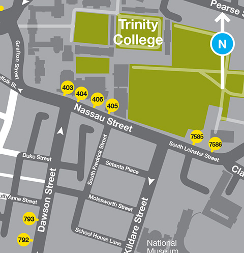 Nassau Street Map