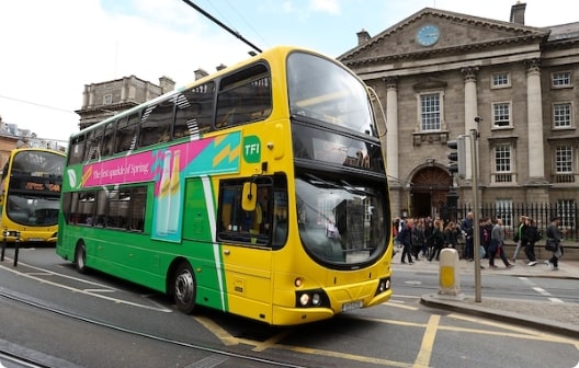 Bus at trinity College