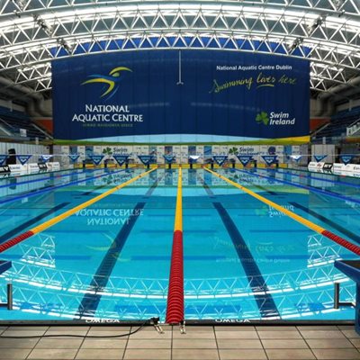 Image of swimming pools and swimming lanes