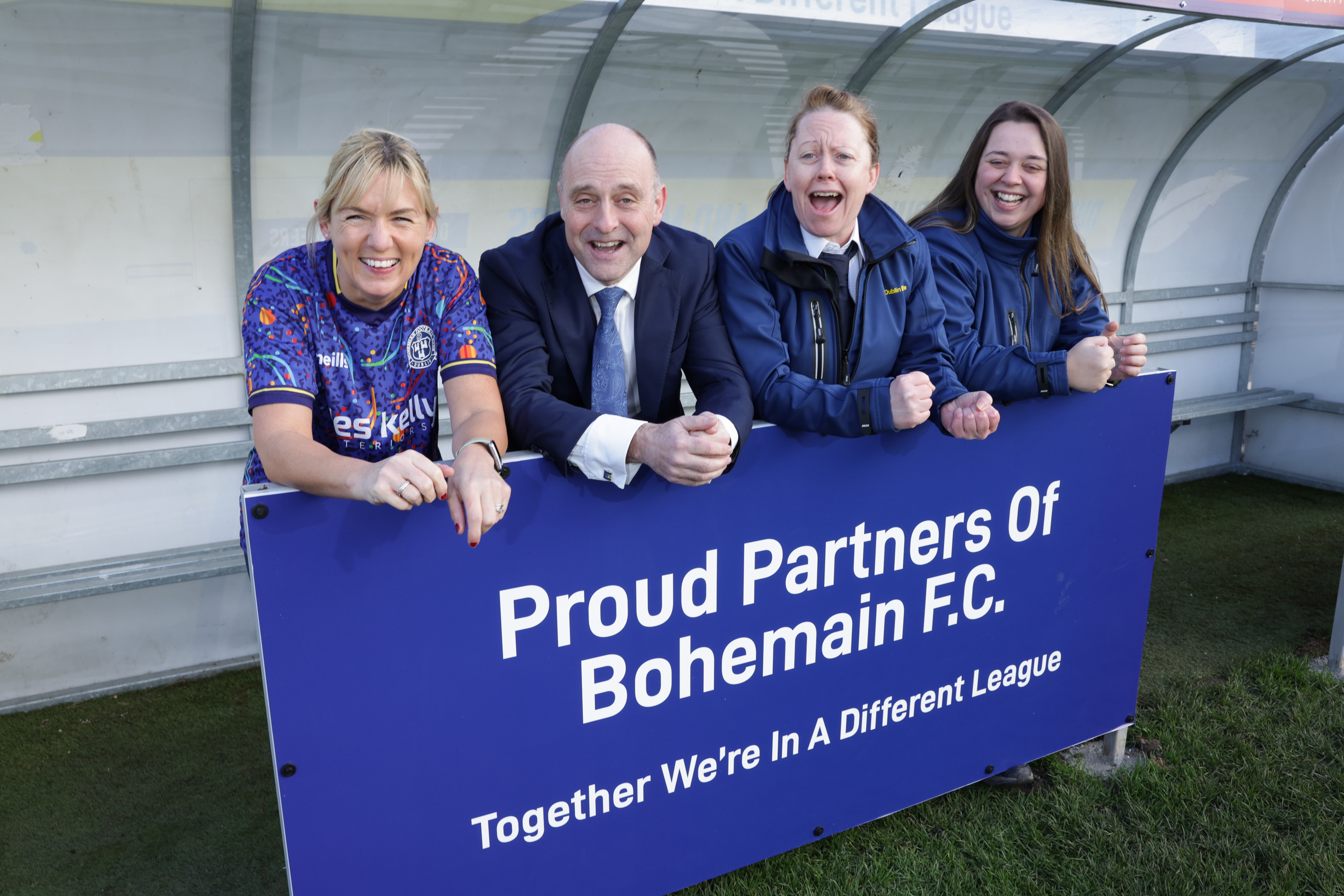 CEO and 3 staff members at bohs