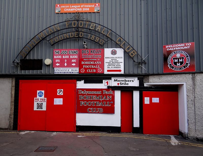 Image of gate at Dalymount Park