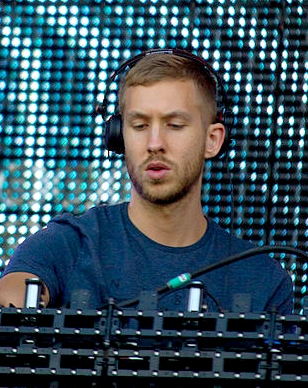 Image of the Calvin Harris on the stage