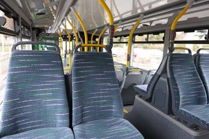 Seats on bus